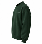 Sweatshirt Bisiklet Yaka Içi 2 Iplik Pamuklu Normal Kesim Yeşil