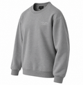 Sweatshirt Bisiklet Yaka Içi 2 Iplik Pamuklu Normal Kesim Gri