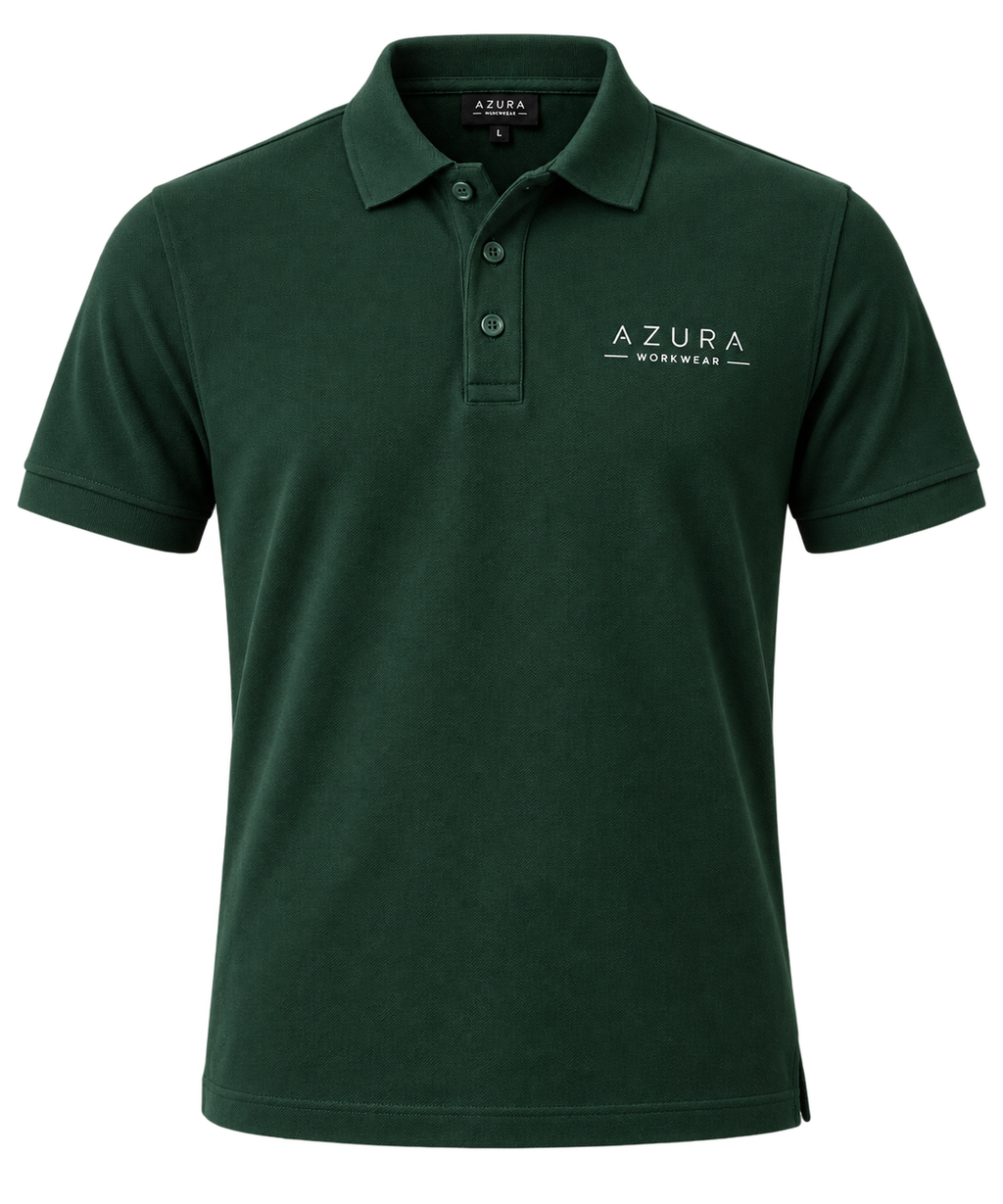 Polo Yaka Tişört Nefes Alan Kumaş Procool Spor Outdoor T-shirt Yeşil