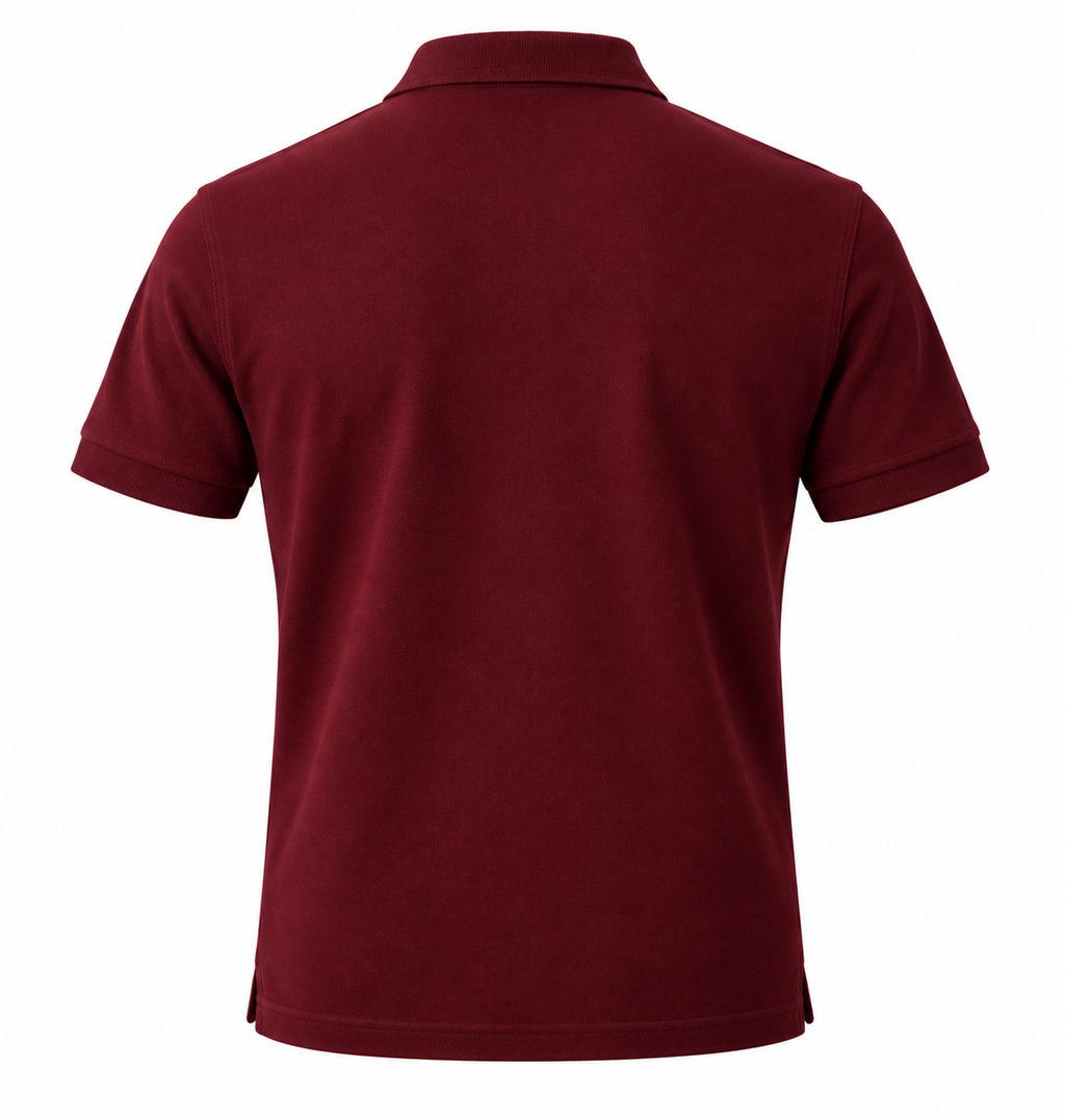 Polo Yaka Tişört Nefes Alan Kumaş Procool Spor Outdoor T-shirt Kırmızı