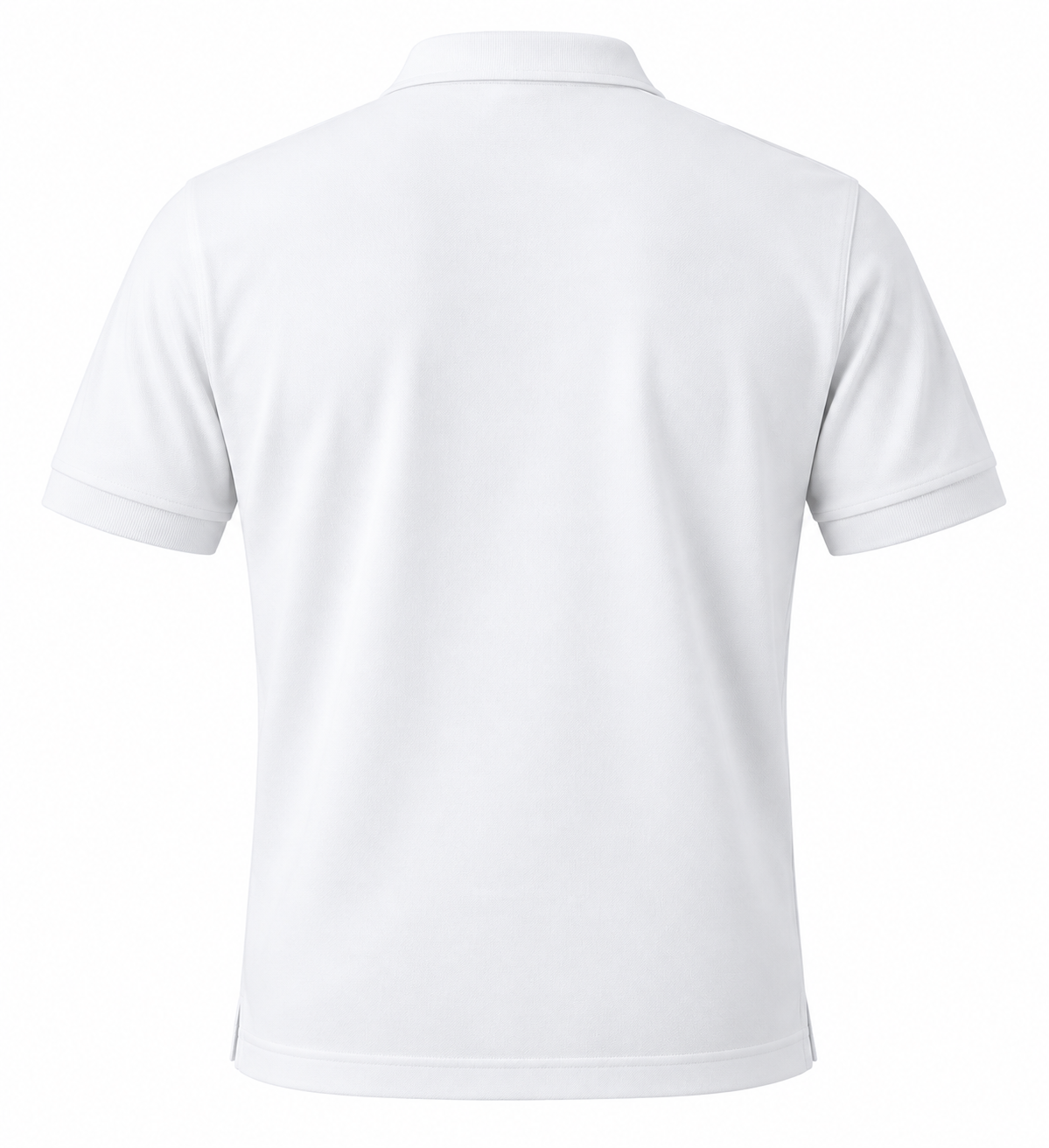 Polo Yaka Tişört Nefes Alan Kumaş Procool Spor Outdoor T-shirt Beyaz