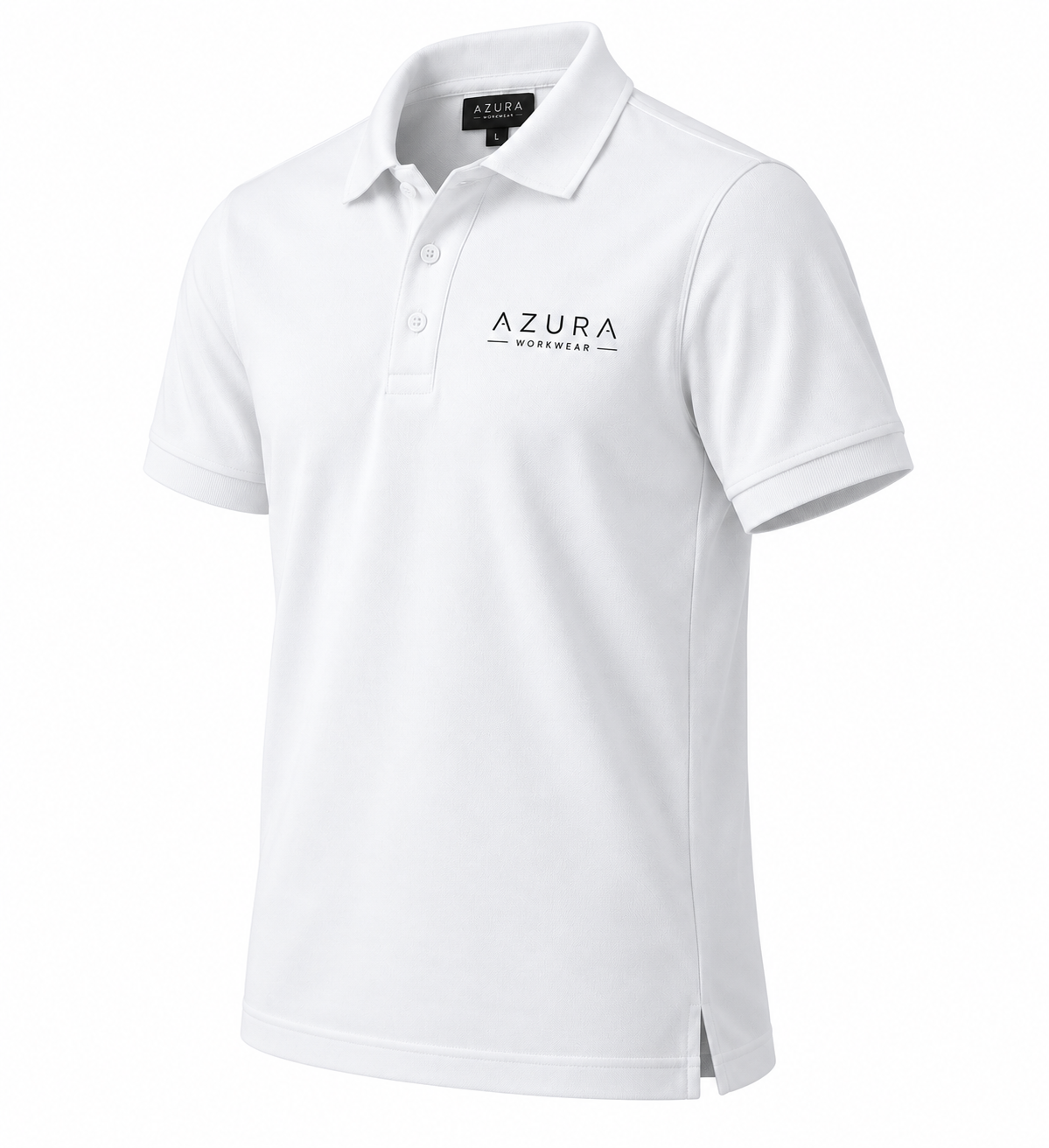 Polo Yaka Tişört Nefes Alan Kumaş Procool Spor Outdoor T-shirt Beyaz
