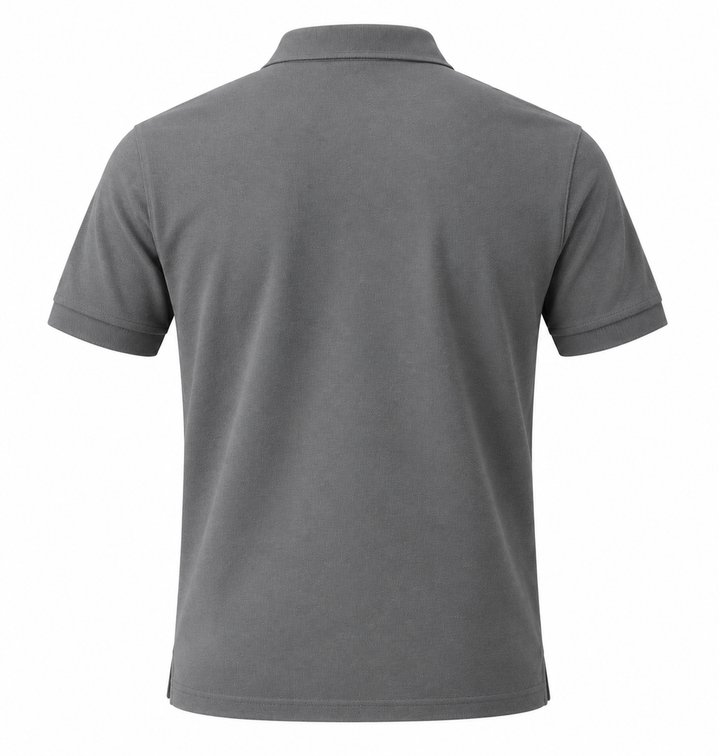 Polo Yaka Tişört Nefes Alan Kumaş Procool Spor Outdoor T-shirt Gri