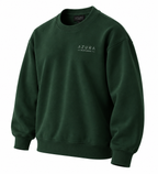 Sweatshirt Bisiklet Yaka Içi 2 Iplik Pamuklu Normal Kesim Yeşil